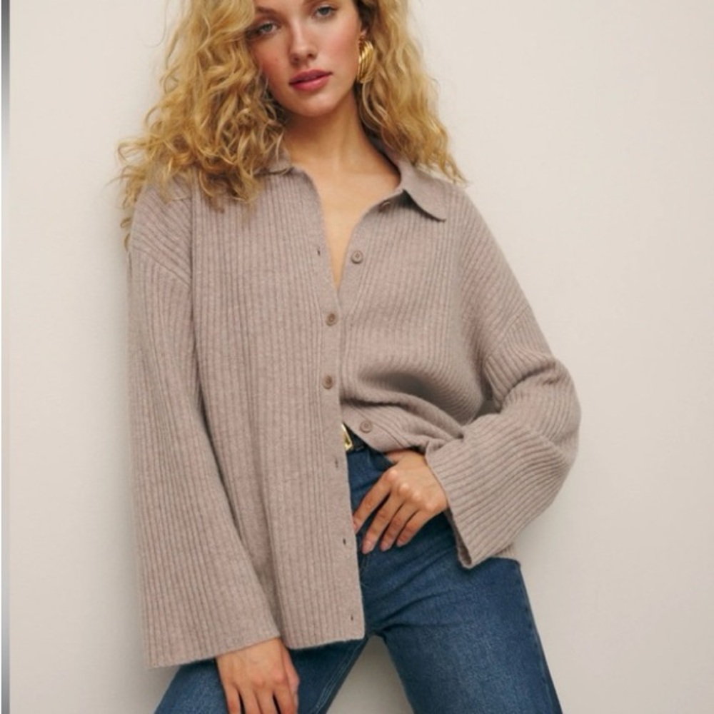 Reformation Fantino cashmere sweater